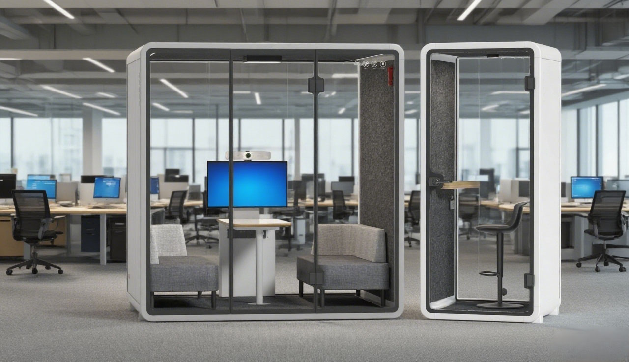 Office Space Soundproof Work Pods