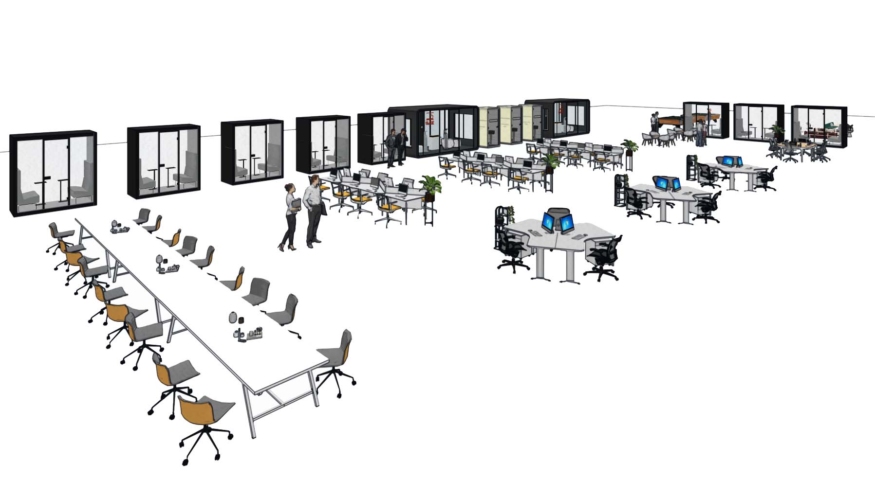 Office Space Soundproof Work Pod