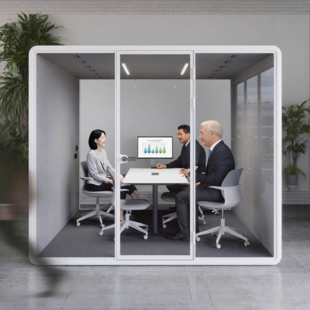 Harmony Working Area Insulated Office Booth
