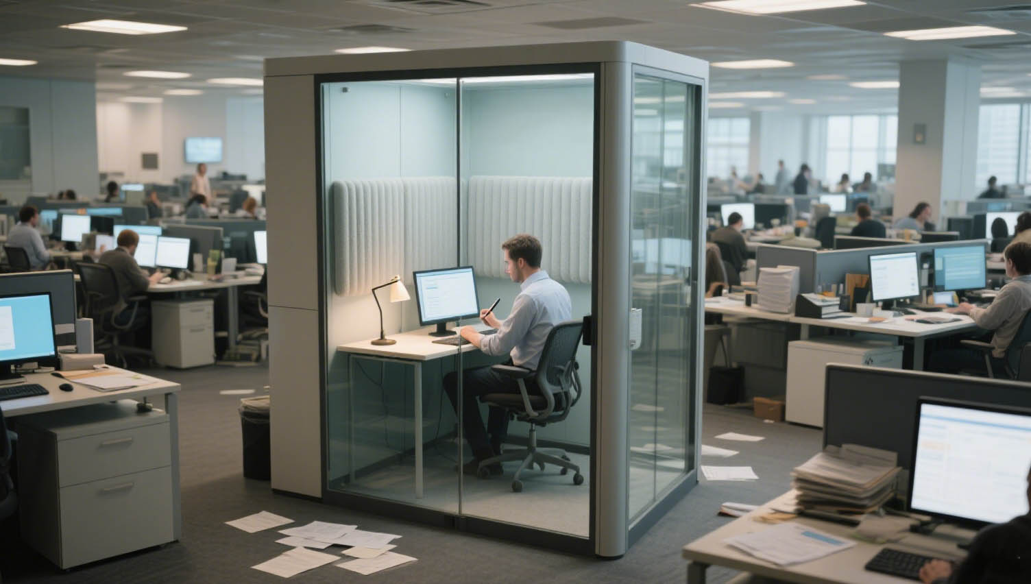 Harmony Working Area Insulated office booth