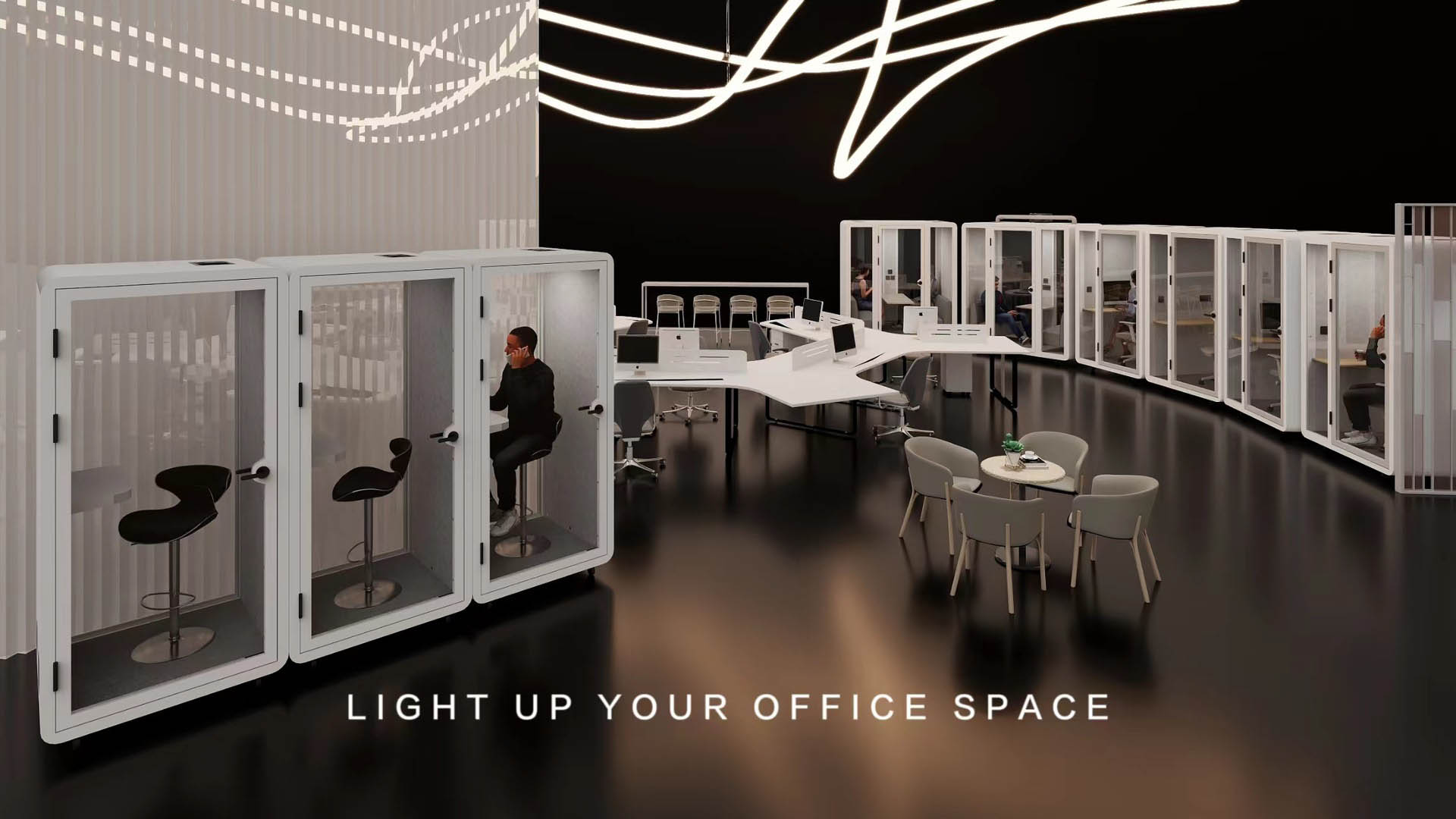 Working Solo & Call Office Booth：