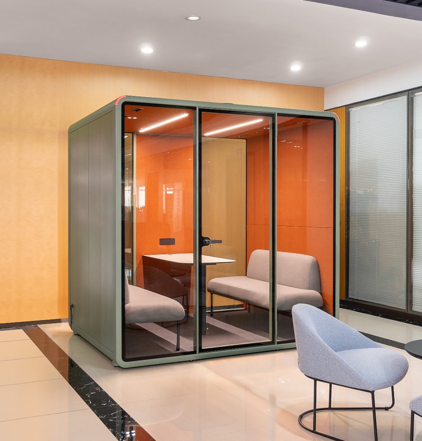 Interactive Showroom Experience with MODUPO Soundproof Pods