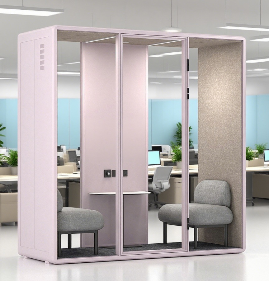 Pink Color ChatBox at Showroom
